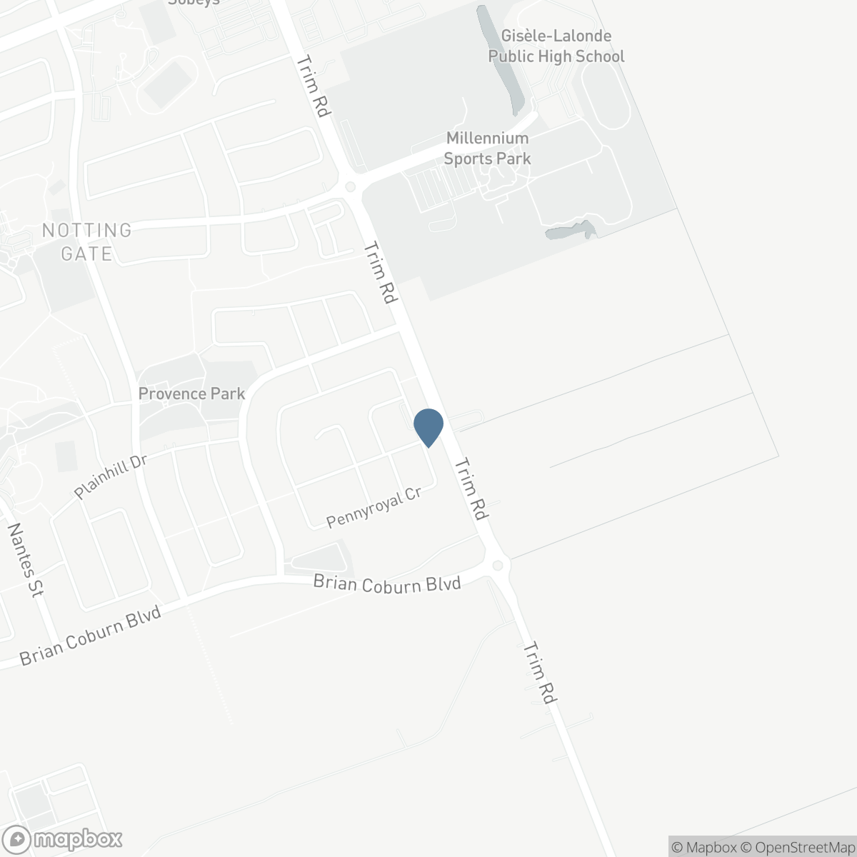 1109 FIELDFAIR WAY, Ottawa, Ontario K4A 0E1